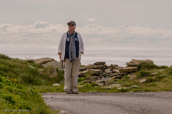 Ruth at Marwick Bay