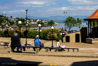 Lunchtime outside the Argyll, Dunoon