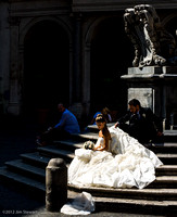 Roman model bride
