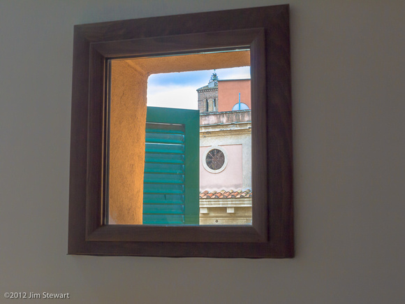 Rear window, 55 Vicolo de Cinque, Trastevere