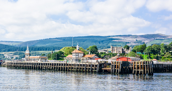 Dunoon Pier from the Waverley